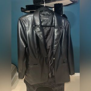 MARC NEW YORK FAUX LEATHER JACKET